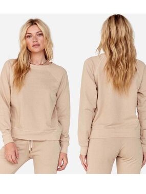 MATE the Label Organic Terry Raglan Sweatshirt Crewneck Pullover